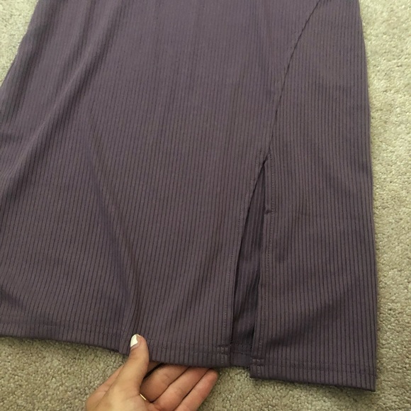 H&M | Lilac Slit Leg Dress 🍬 - Picture 5 of 7